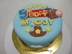 Toy Story theme cake