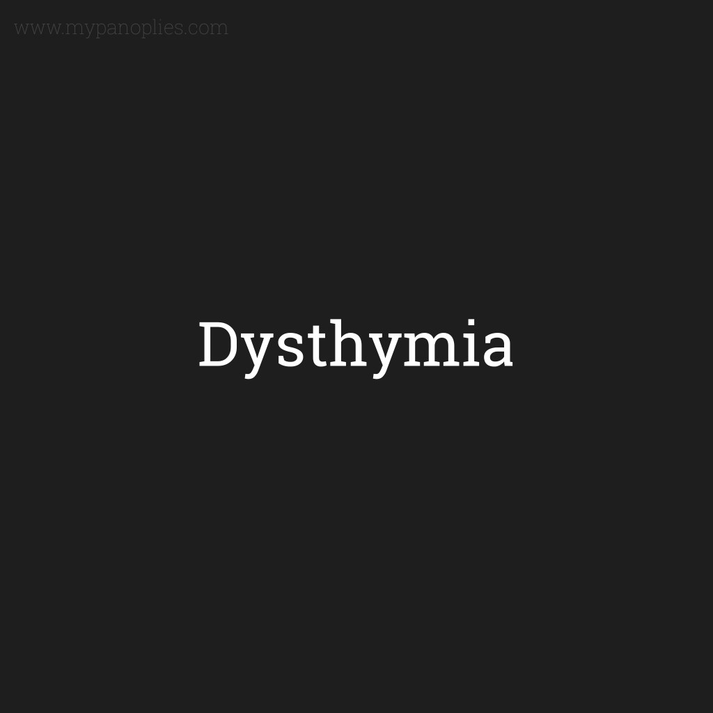 Dysthymia
